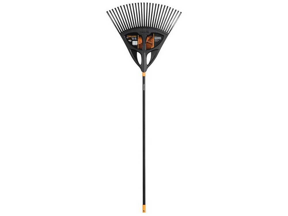 Fiskars SCOPA PER FOGLIE SOLID XL CON MANICO 27 denti
