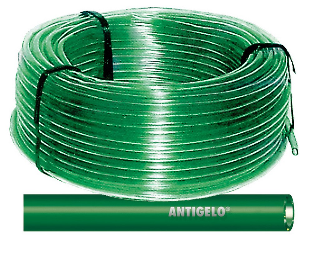 Fitt TUBO IN PVC ANTIGELO TRASPARENTE Col. Verde Ø mm. 22x30 (mt. 60)