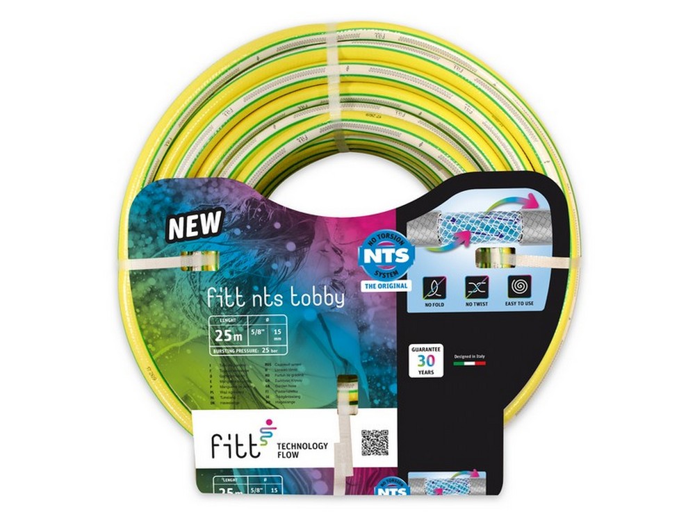 Fitt TUBO PER GIARDINAGGIO NTS TOBBY  Ø mm. 15 (mt. 25)