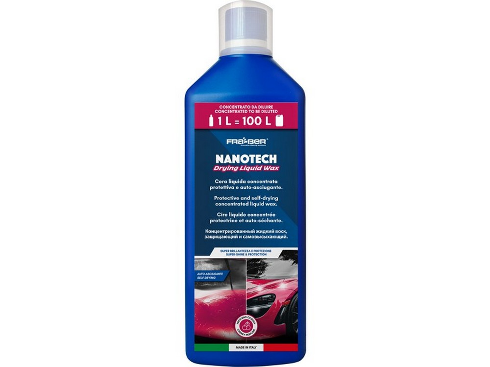 Fra-ber CERA LIQUIDA CONCENTRATA E AUTO-ASCIUGANTE ''NANOTECH'' Lt. 1