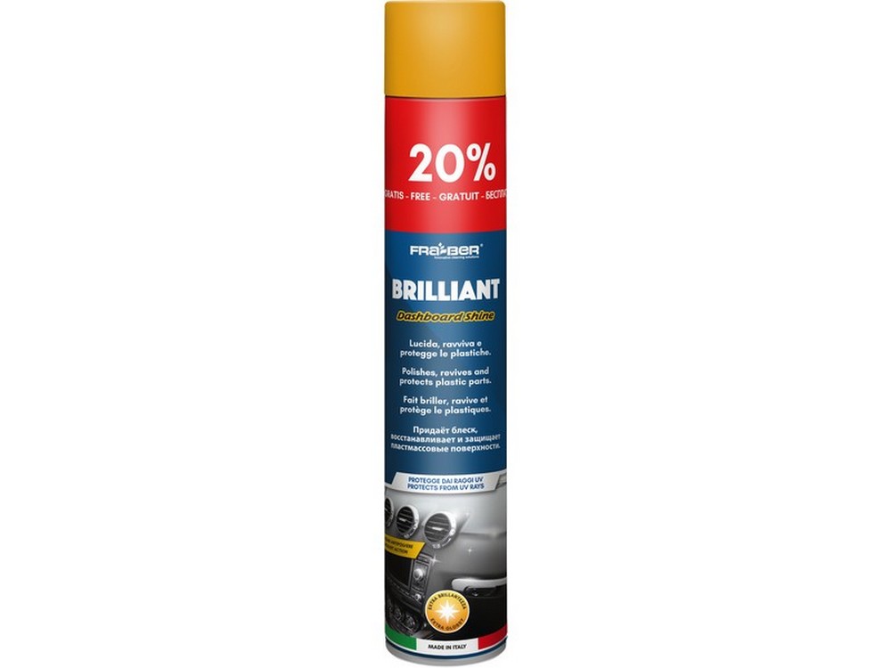 Fra-ber LUCIDANTE PROTETTIVO PER CRUSCOTTI AUTO ''BRILLIANT'' ml. 750