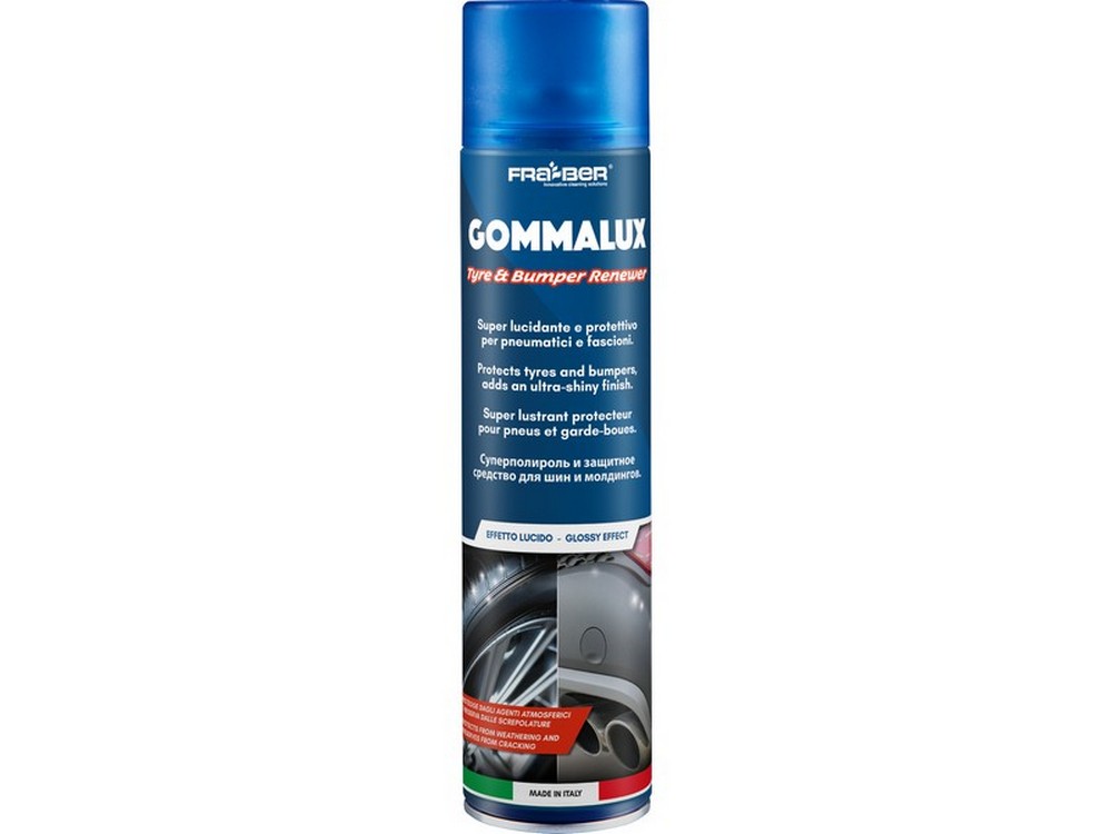 Fra-ber LUCIDANTE PROTETTIVO SPRAY PER PNEUMATICI ''GOMMALUX'' ml. 600
