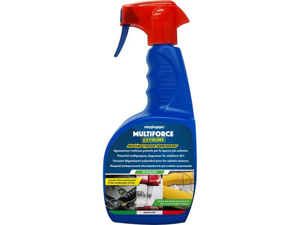 Fra-ber SGRASSATORE AUTO MULTIUSO PER INTERNI ED ESTERNI ''MULTIFORCE'' ml. 650