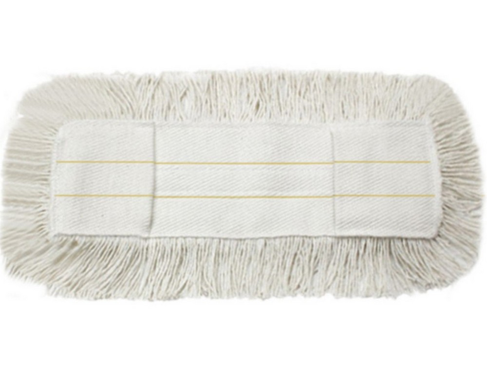 FRANGIA DI RICAMBIO PER SCOPA CON FIOCCO IN COTONE cm. 40
