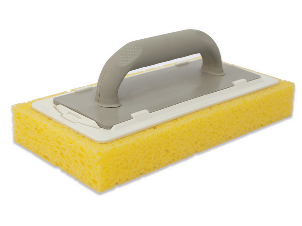 FRATTAZZO PER PULIZIA cm. 29x14x4 h col. Giallo (tipo tagliato)