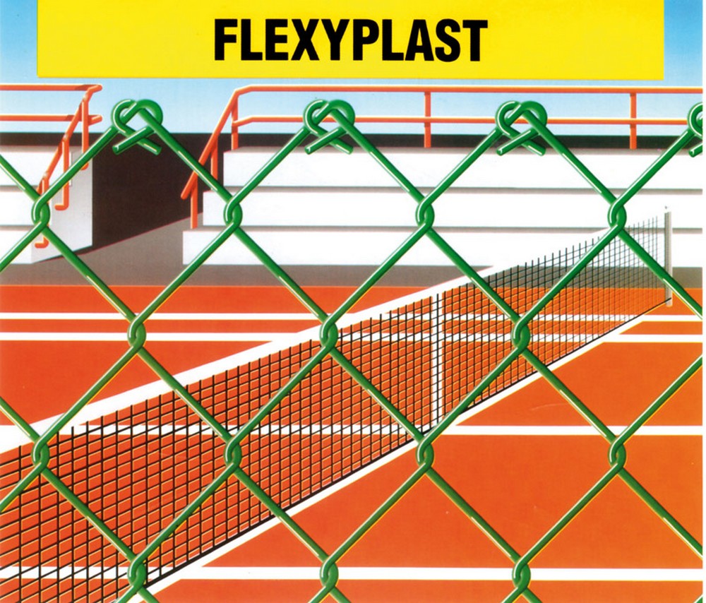 Frigerio RETE PER RECINZIONI A GRIGLIA FLEXYPLAST maglia mm.50x50 Ø filo mm.2,50-H cm.200