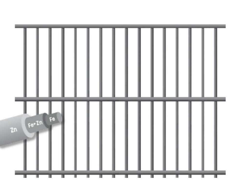 Frigerio RETE PER RECINZIONI ELET/ZINC FIRST FONDOGABBIE maglia mm.75x13 H cm.  61