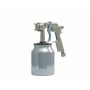 AEROGRAFO VERNICIATURA SERBATOIO INF. ALLUMINIO 1 LT PER COMPRESSORI