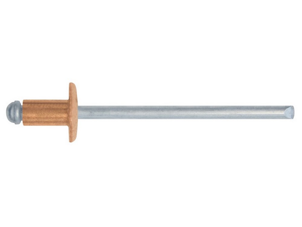Friulsider RIVETTO A STRAPPO IN RAME 100pz. mm. 4,0x 9