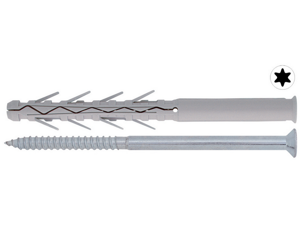 Friulsider TASSELLO TUP4 CON VITE TORX  100 PZ. mm. 8x80