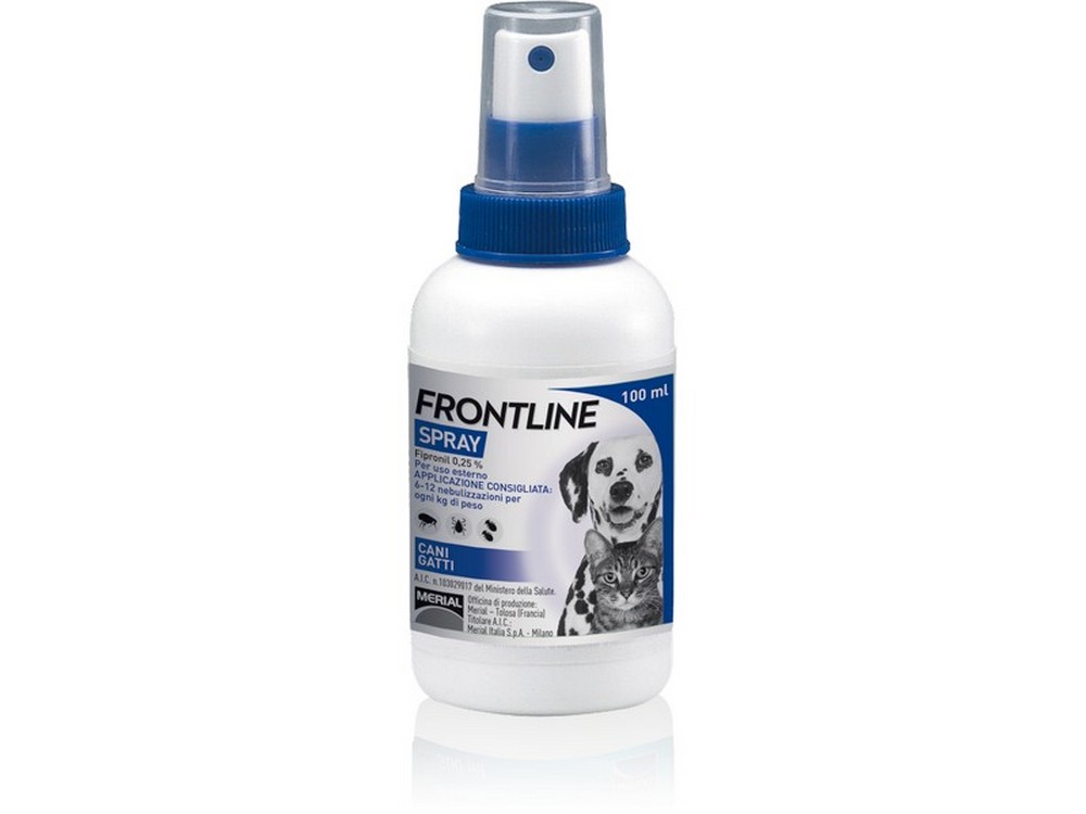 Frontline ANTIPARASSITARIO PER CANI E GATTI SPRAY ml. 100