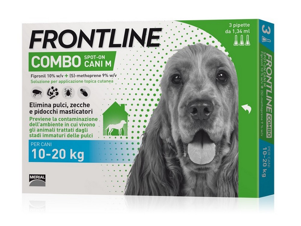Frontline Combo ANTIPARASSITARIO COMBO per cani 10÷20 kg. (cf. 3 pipette)