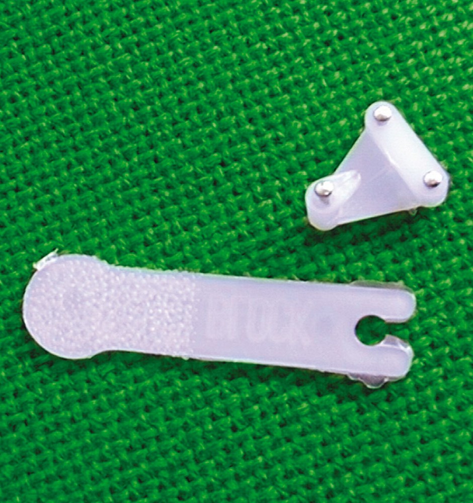 GANCETTO PER QUADRI A 3 PUNTE + APPLICATORE 10 PZ.
