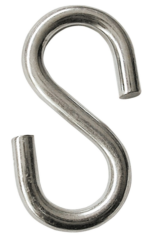 GANCIO A ESSE  Ø mm. 4 (5/32)