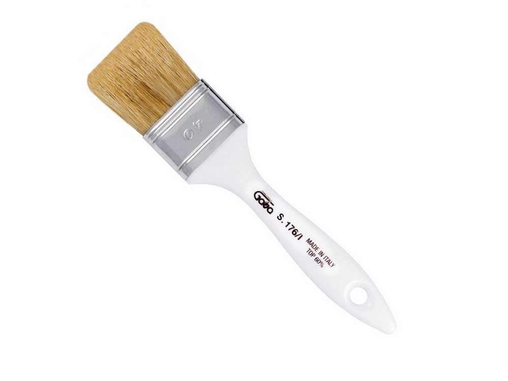 Gava PENNELLO PITTORE PENNELLESSA FAI DA TE MANICO IN PLASTICA  mm. 70 (misto Ideal)