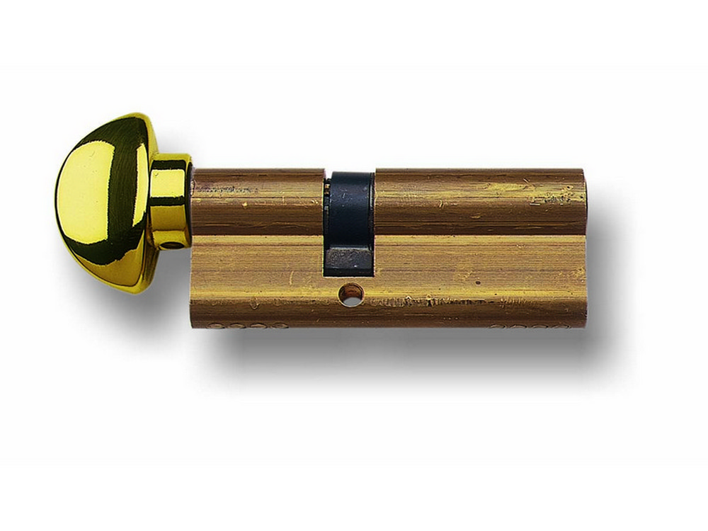 Ghidini POMOLO PER CILINDRO foro Ø mm.8 Oro Lucido