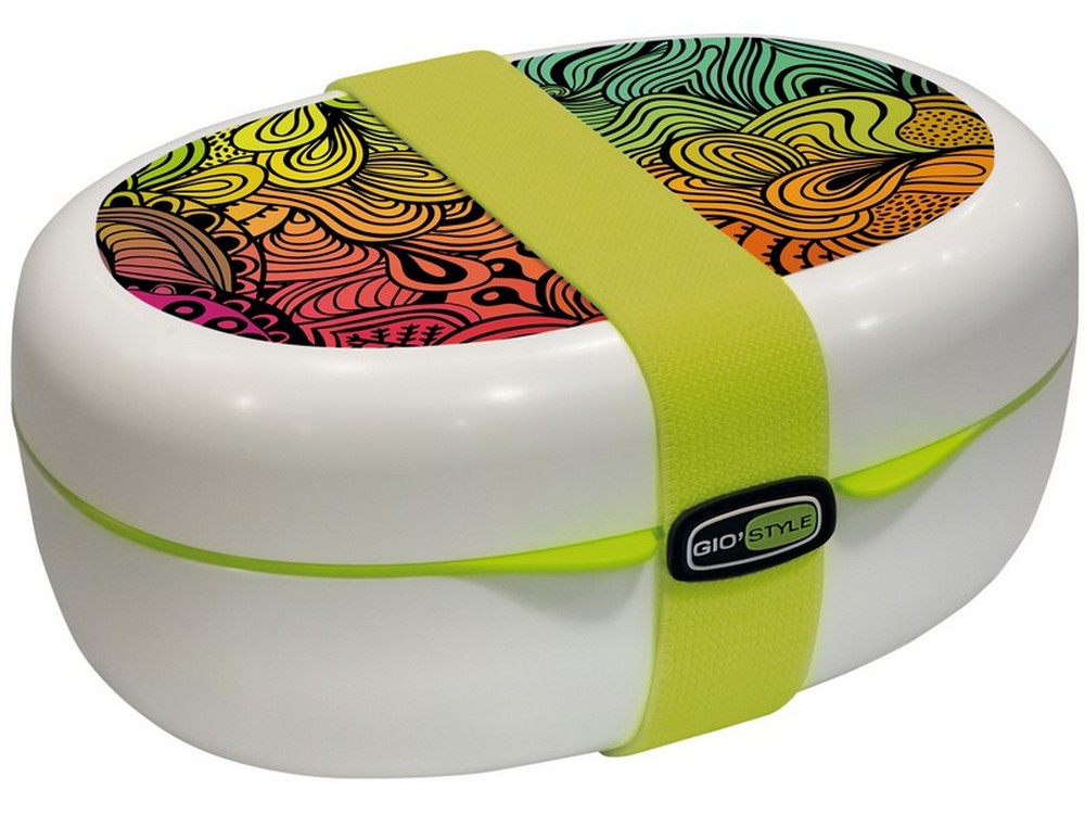 Giò Style CONTENITORE X-FOOD MOOD Lt. 1,3 - cm. 19x14,5x8,5 h col. Assortiti