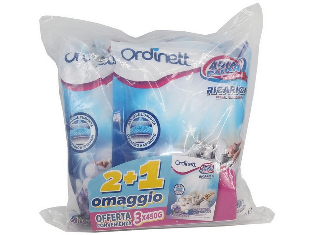 Giò Style Ordinett RICARICA SALI LAVANDA 450 GRAMMI PZ.3