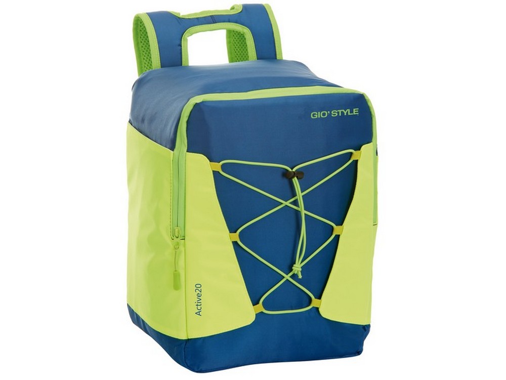 Giò Style ZAINO TERMICO ACTIVE Lt. 20 - cm. 26,7x22x36,7 h col. Blu/Verde
