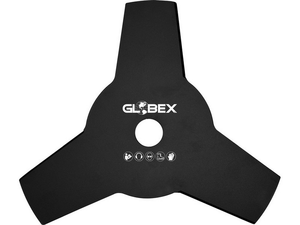 Globex DISCO IN ACCIAIO A 3 DENTI PER DECESPUGLIATORE Ø mm. 255