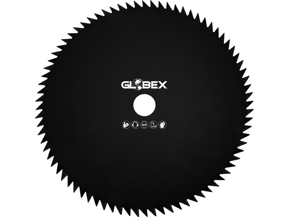 Globex DISCO IN ACCIAIO A 80 DENTI PER DECESPUGLIATORE Ø mm. 255