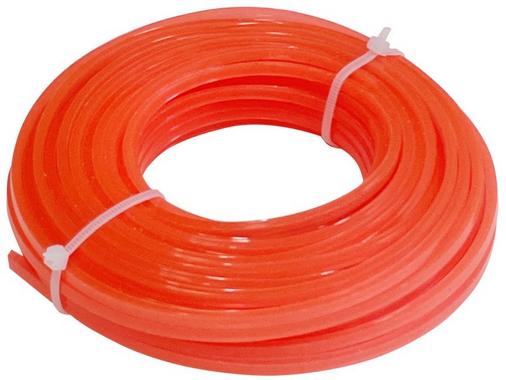 Globex FILO QUADRATO PER DECESPUGLIATORE EXTREME PROFESSIONALE Col. Arancione mm. 3,3x15 mt. 