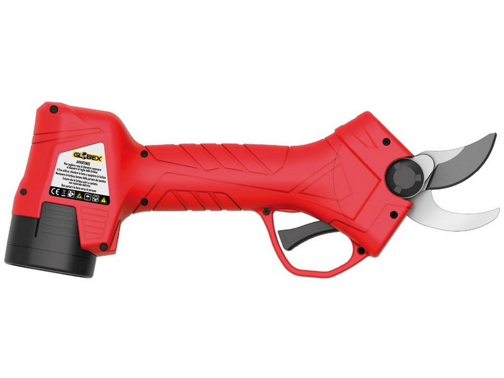 Globex FORBICE PER POTATURA GX-25-FP CON 2 BATTERIE A LITIO 2.6AH