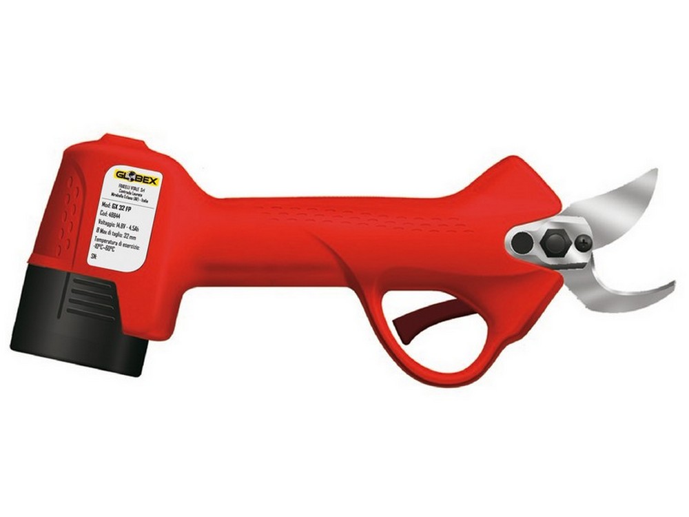 Globex FORBICE PER POTATURA GX-32-FP CON 2 BATTERIE A LITIO 4.5AH