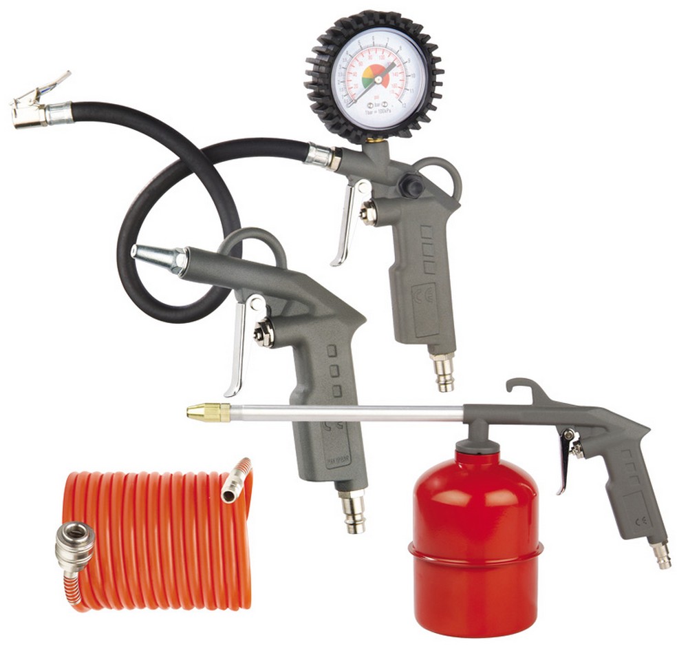 Globex KIT ACCESSORI PER COMPRESSORI 4 PEZZI