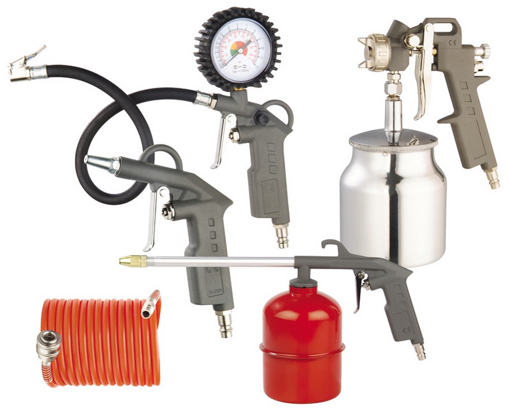 Globex KIT ACCESSORI PER COMPRESSORI 5 PEZZI