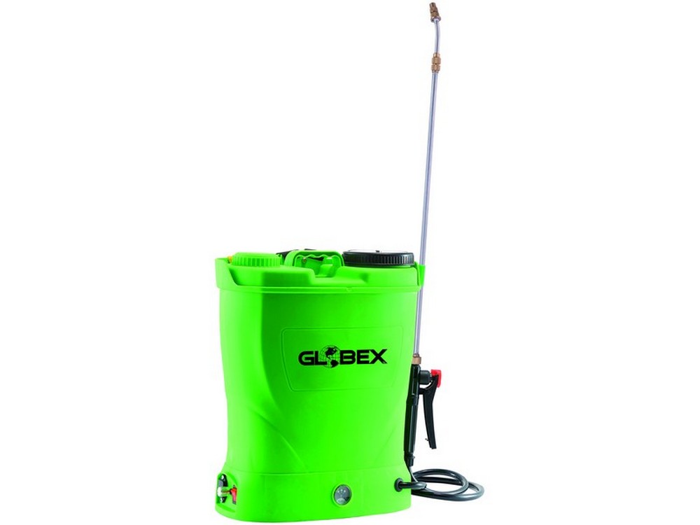 Globex POMPA IRRORATRICE A BATTERIA  lt. 16-12V 8 AH LITIO