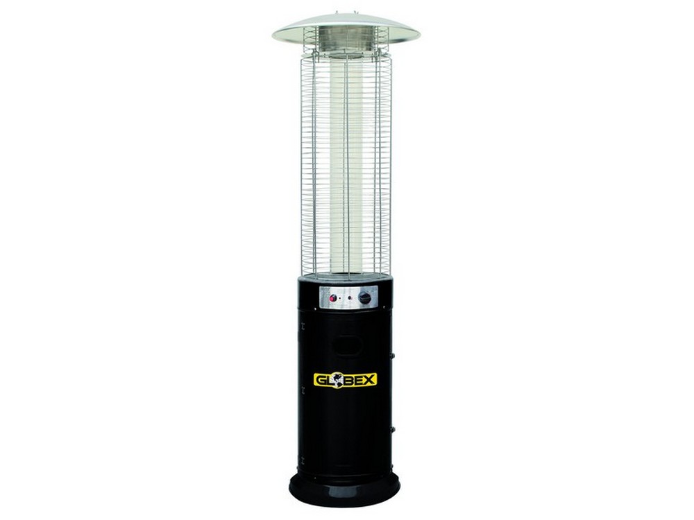 Globex STUFA A FIAMMA CIRCOLARE VOLCANO  11 kW col. nero