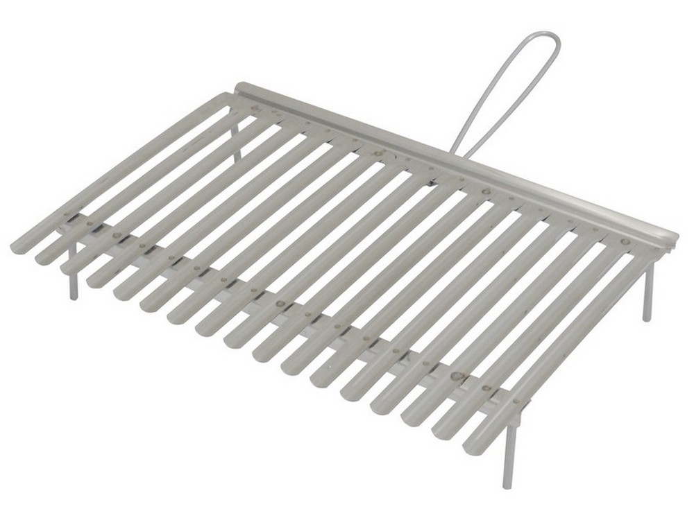 GRATICOLA IN ACCIAIO INOX CON RACCOGLI SUGO cm. 50x35