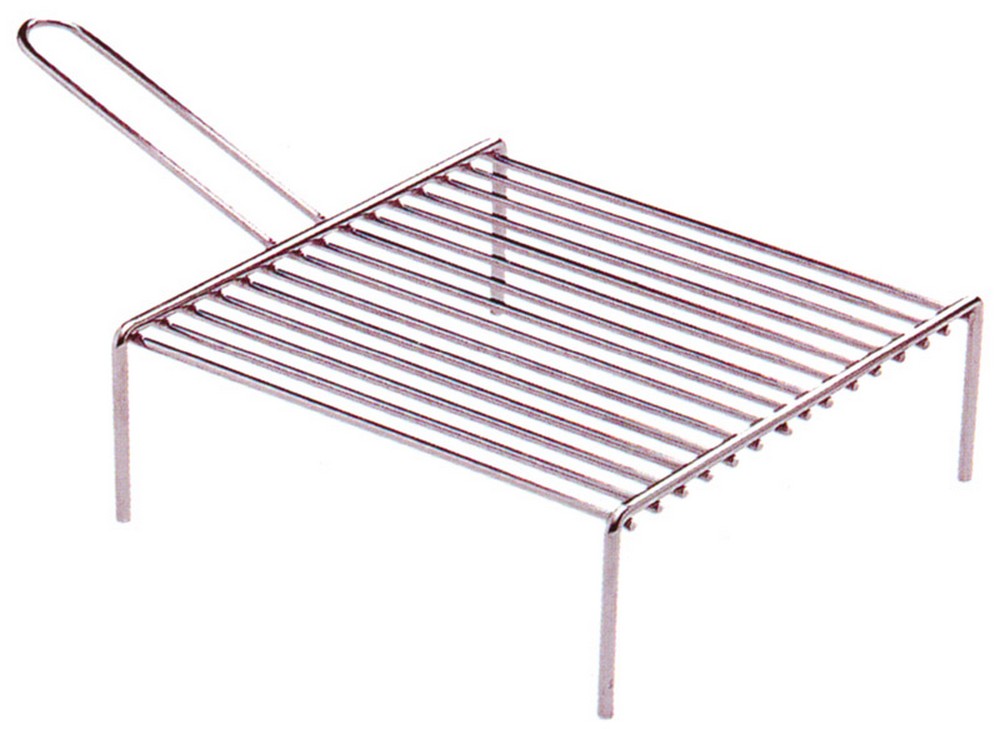 GRATICOLA MULTIUSO ACCIAIO CROMATO cm. 30x30