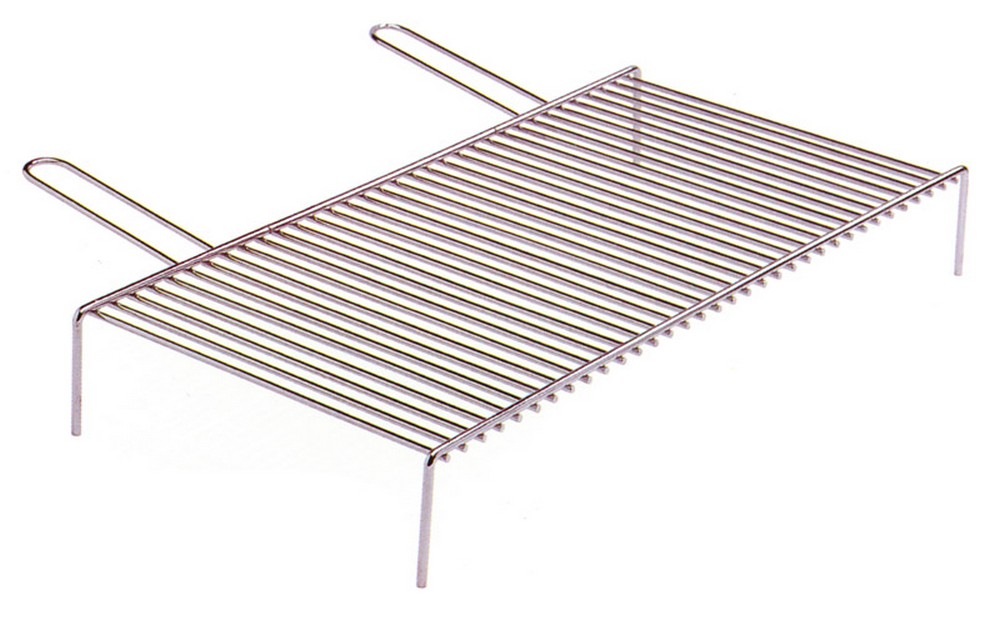 GRATICOLA MULTIUSO ACCIAIO CROMATO cm. 60x35