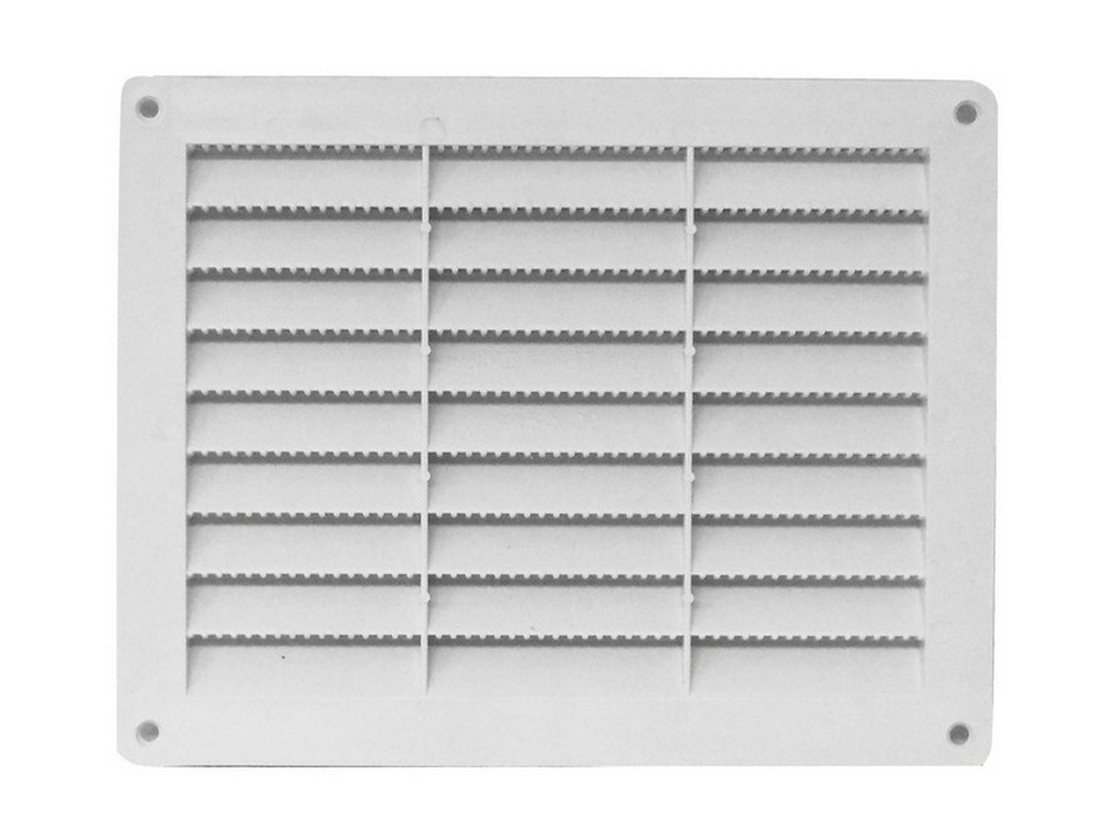GRIGLIA DI AERAZIONE IN PLASTICA  mm. 150x200