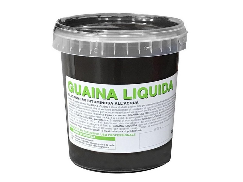 GUAINA LIQUIDA BITUMINOSA VODIPREN 90 NERA  kg. 1