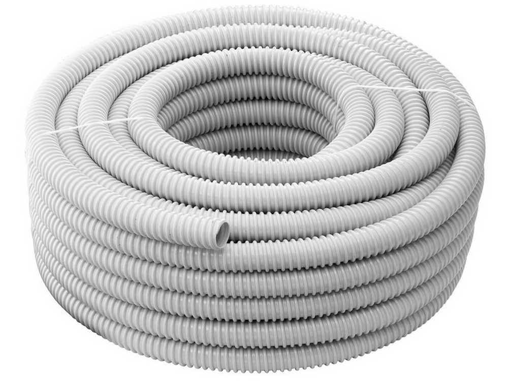 GUAINA SPIRALATA GRIGIA Ø mm. 32  MT. 30