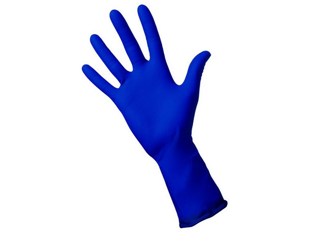 GUANTI EXTREME IN LATTICE 50 PZ. Col. Blu tg. 6/6,5 (S)