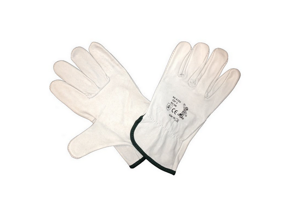 GUANTI IN FIORE BOVINO  tg.10