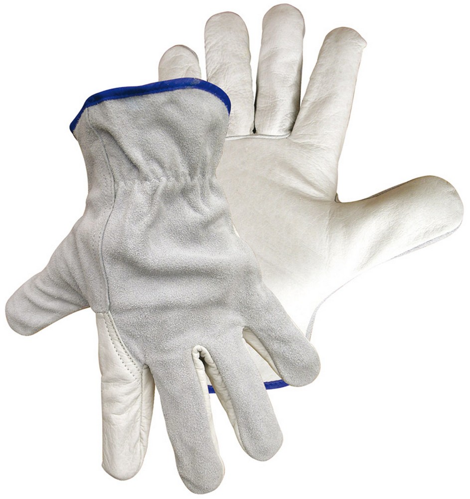 GUANTI IN PELLE BOVINO DORSO IN CROSTA tg. 10