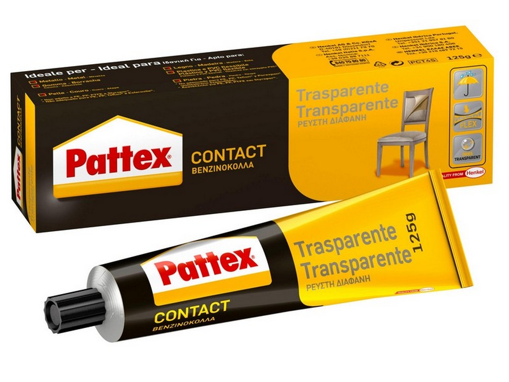 Henkel COLLA PATTEX CONTACT ADESIVO TRASPARENTE  gr. 50