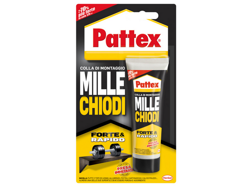 Henkel COLLA PATTEX MILLE CHIODI FORTE&RAPIDO  gr. 100 (blister)