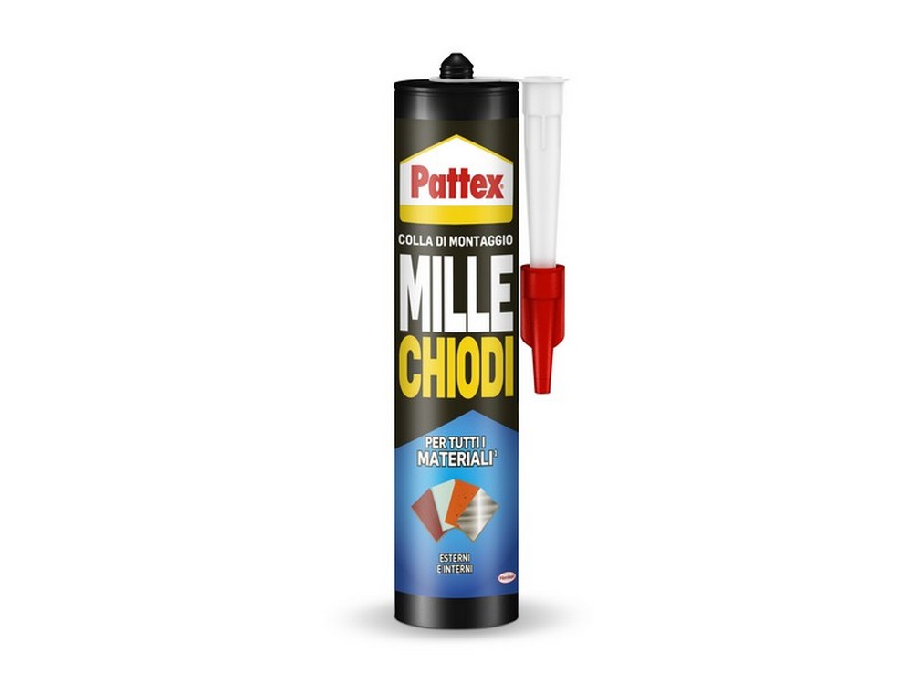 Henkel COLLA PATTEX MILLE CHIODI RESISTENTE ACQUA cartuccia gr. 450