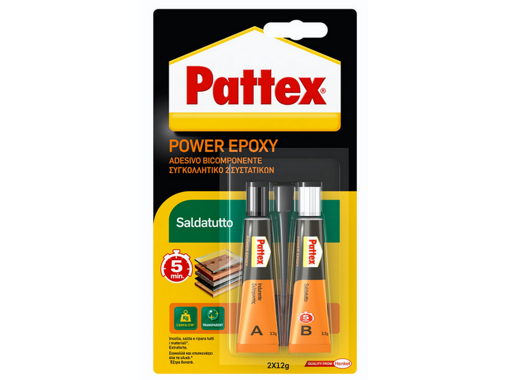 Henkel COLLA PATTEX POWER EPOXY SALDATUTTO  gr. 24