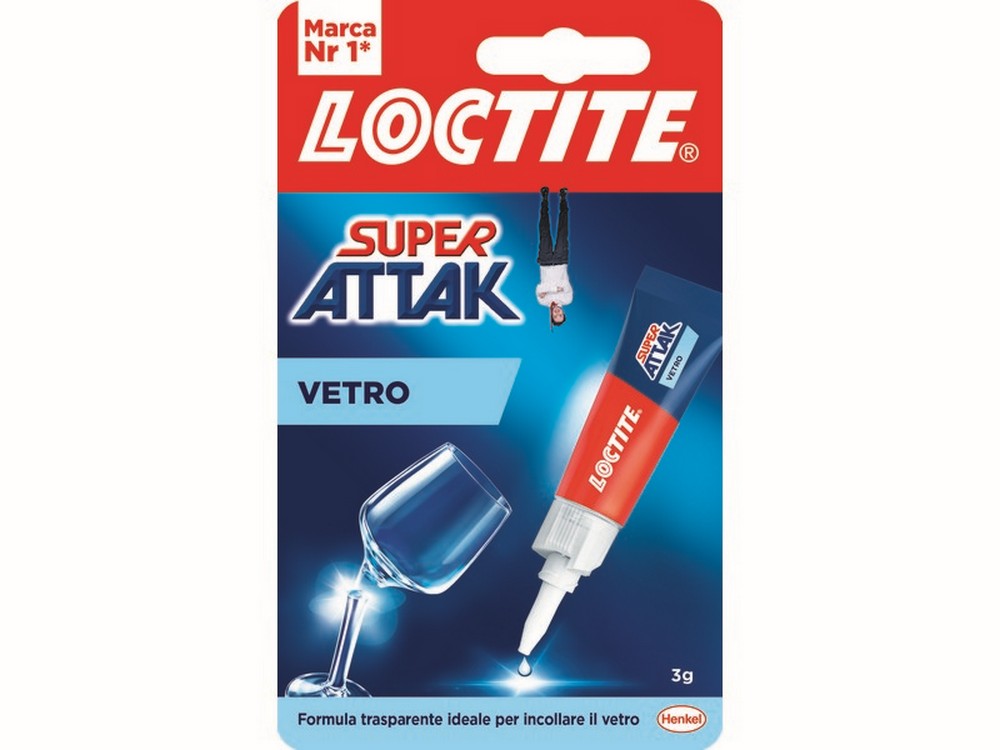 Henkel COLLA SUPER ATTAK VETRO  gr. 3