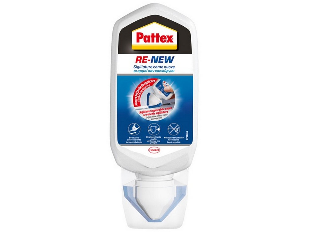 Henkel SILICONE NEUTRO PATTEX BAGNOSANO RE-NEW BLISTER ml. 80