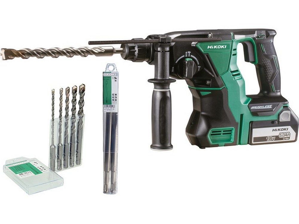 Hikoki MARTELLO TASSELLATORE DH18DBL  2 BATT. 5AH