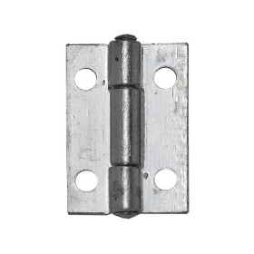 Aldeghi CERNIERA STRETTA PERNO FISSO IN ACCIAIO ZINCATO mm. 31,5x23